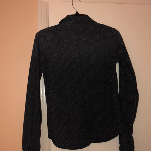 Long Sleeve Denim Shirt - Picture 3 of 3